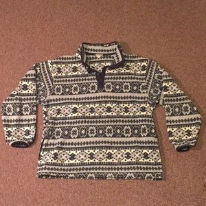 LL Bean Fleece Pullover